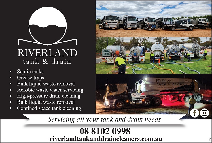 banner image for Riverland Tank & Drain Cleaners