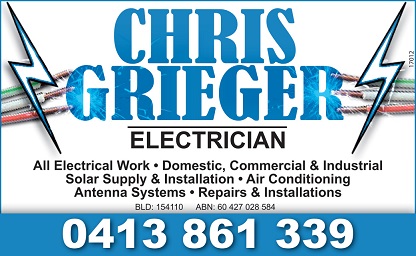banner image for Chris Grieger Electrical