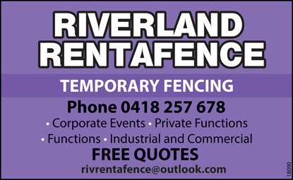 banner image for Riverland Rentafence - Garry Pahl